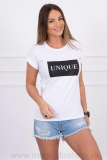 Dámske tričko UNIQUE MI65294 biele