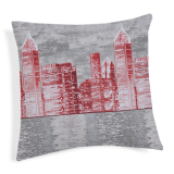 Obliečka na vankúš New York červená 40x40 cm Made in Italy