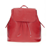 Taliansky kožený batoh 420 červený MADE IN ITALY
