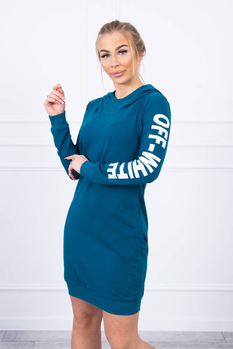 Šaty Off White MI62072 morské