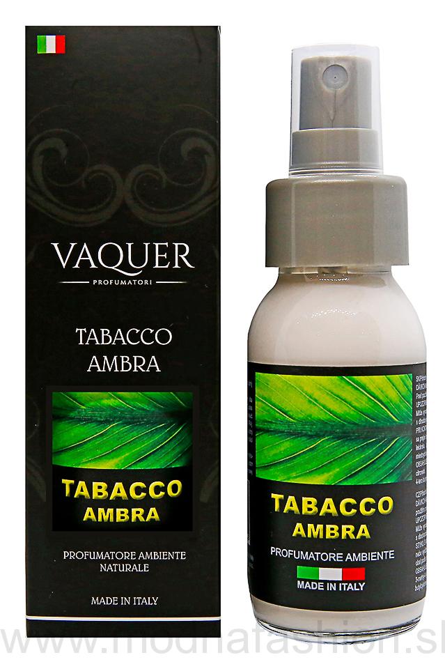 Bytový naturálny sprej Vaquer TABACCO AMBRA 60 ml 
