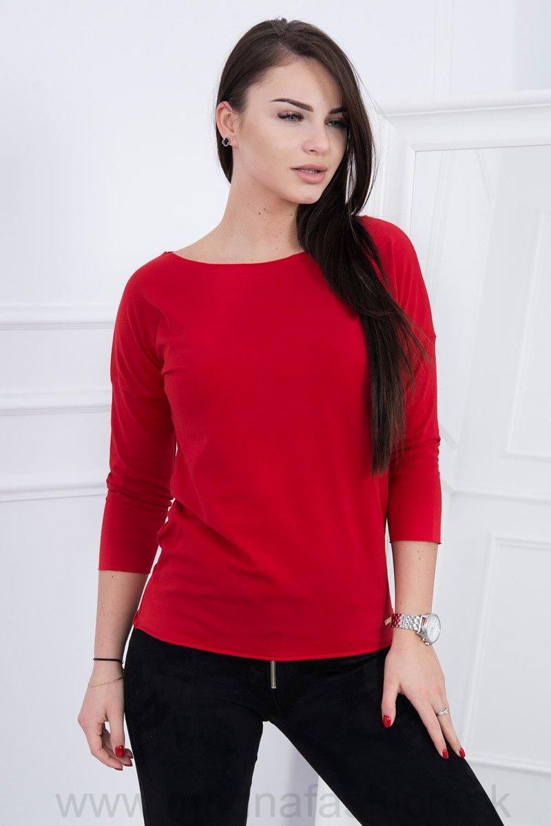 Tričko CASUAL MI8834 červené