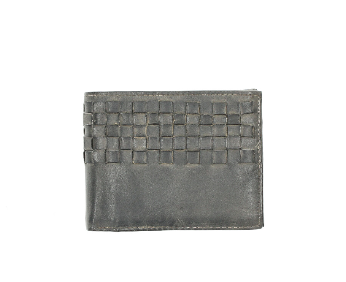 Pánska kožená peňaženka 286 šedá Cotton Belt