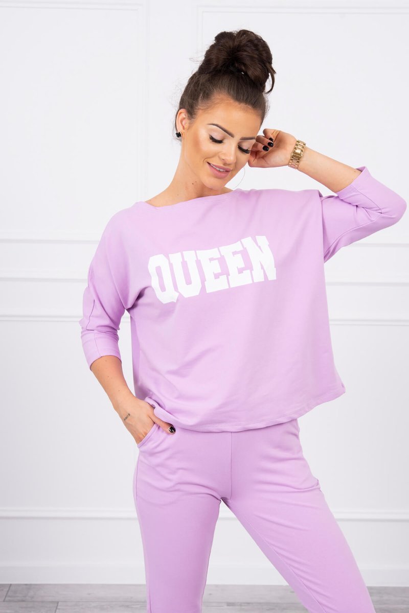 Dámska súprava MI66977 QUEEN fialová