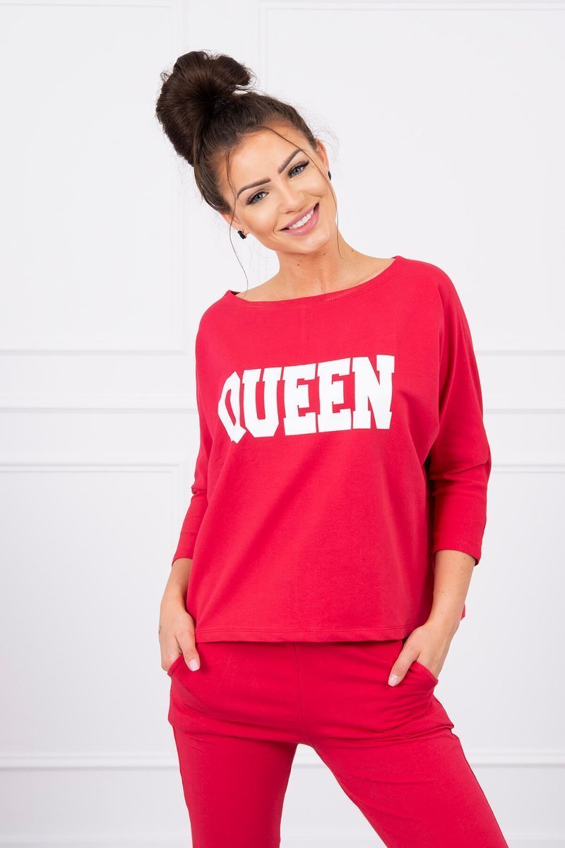 Dámska súprava MI66977 QUEEN malinová