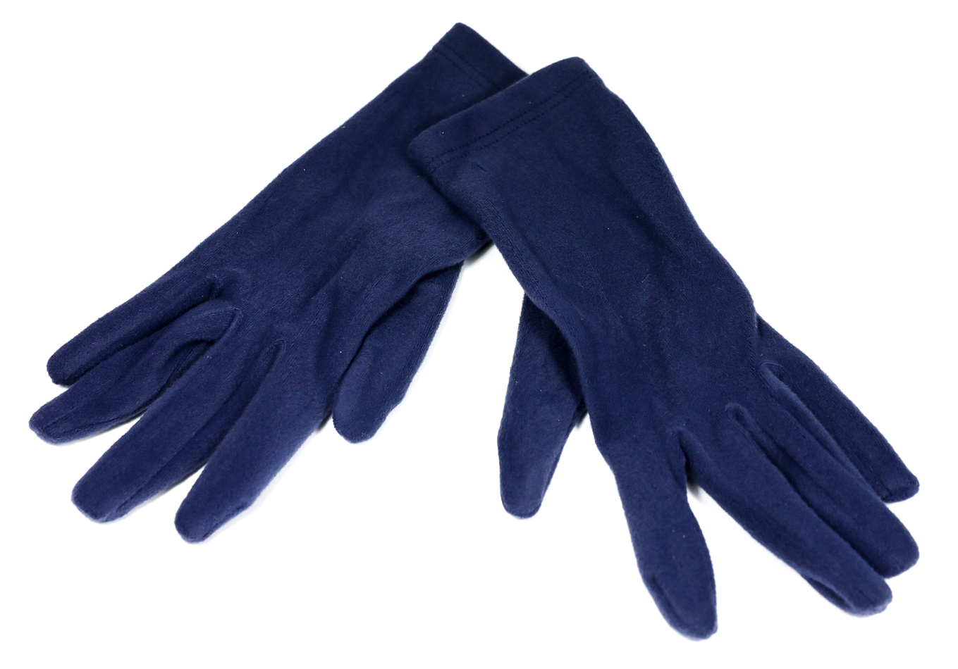 Dámske zimné rukavice tmavomodré MADE IN ITALY