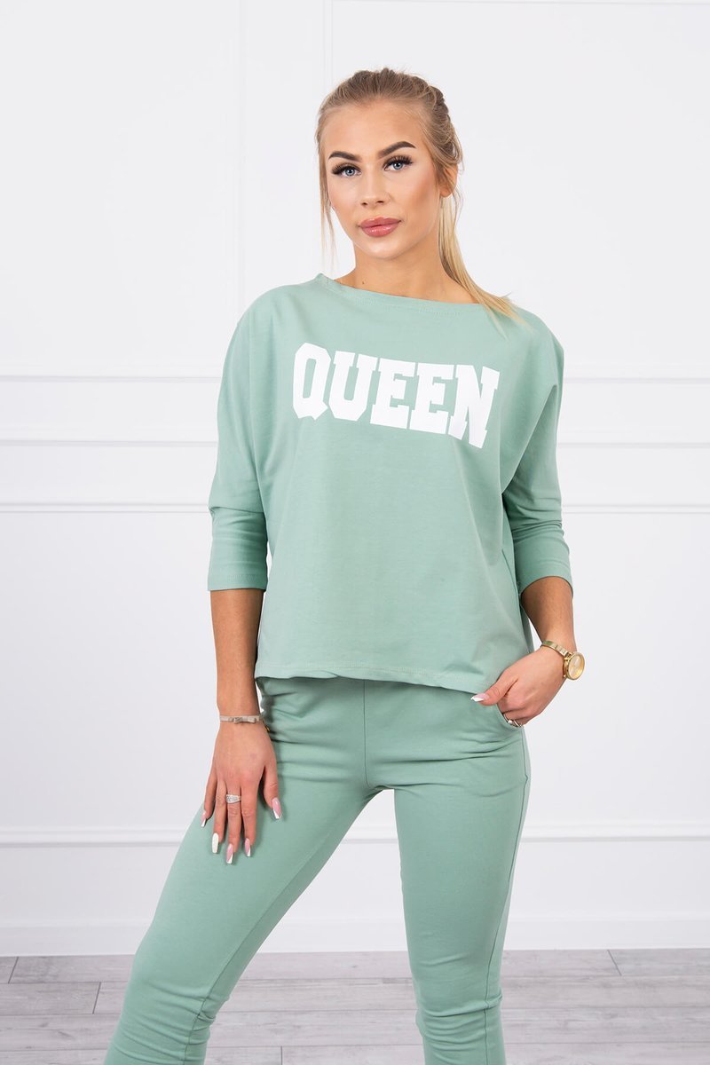 Dámska súprava MI66977 QUEEN tmavá mäta