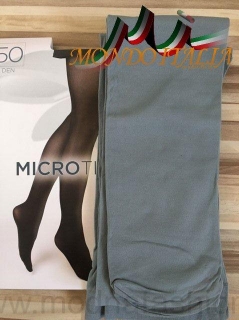 Dámske pančuchové nohavice s mikrovláknom 50 DEN šedé 