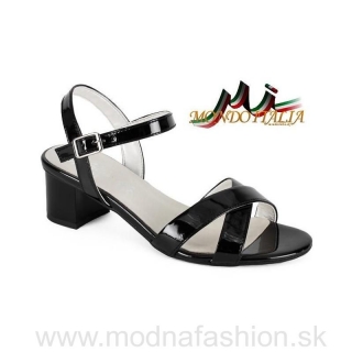 Talianske sandále čierne ZODIACO 1121