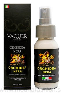 Bytový naturálny sprej Vaquer ORCHIDEA NERA 60 ml 