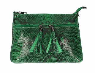 Kožená kabelka 1441 zelená