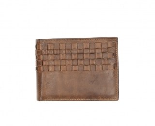 Pánska kožená peňaženka 286 hnedá Cotton Belt