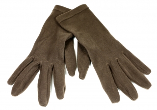 Dámske zimné rukavice tmavohnedé MADE IN ITALY