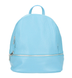 Kožený batoh MI1084 nebesky modrý Made in Italy